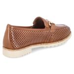 Slipper - cognac