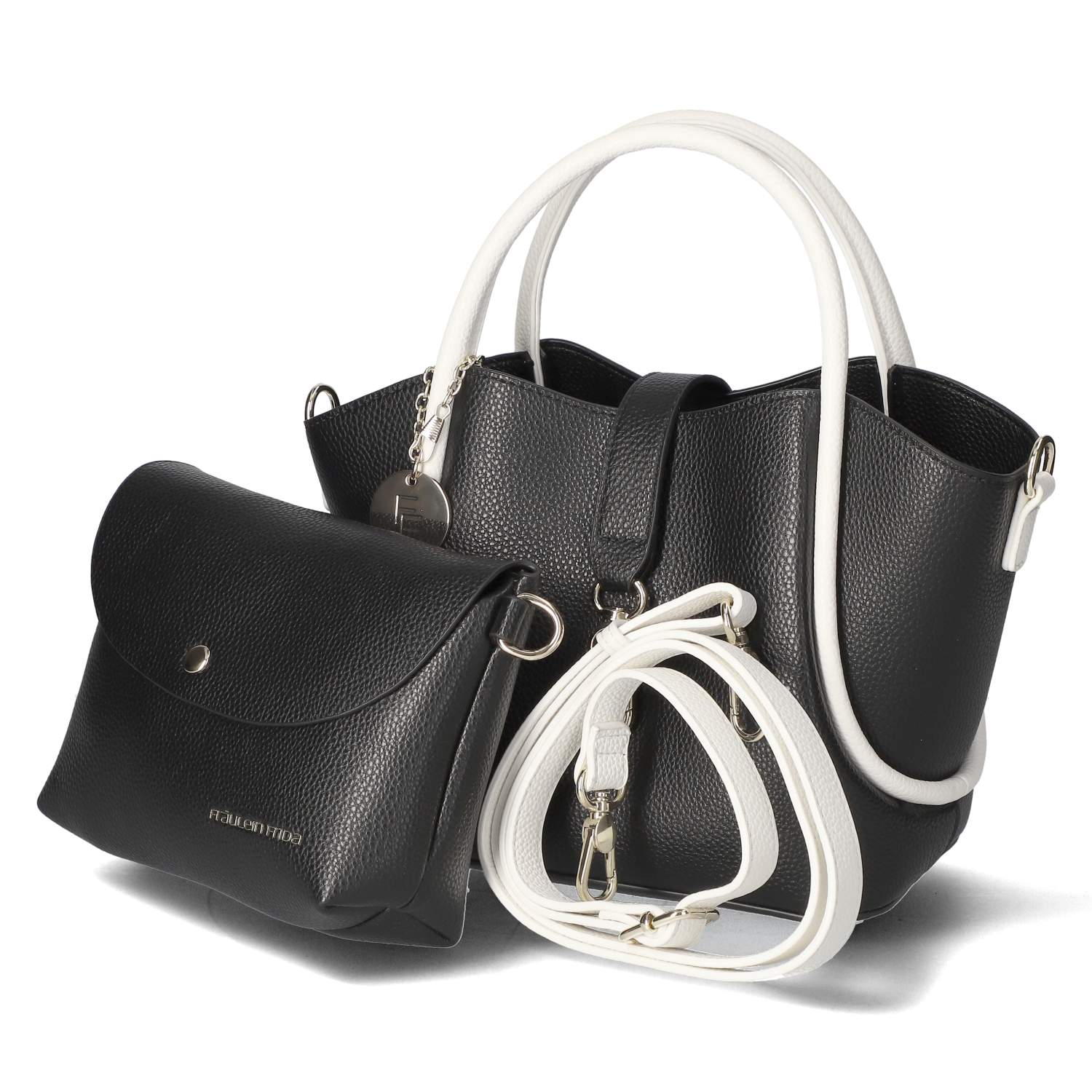 Taschenset - black/white