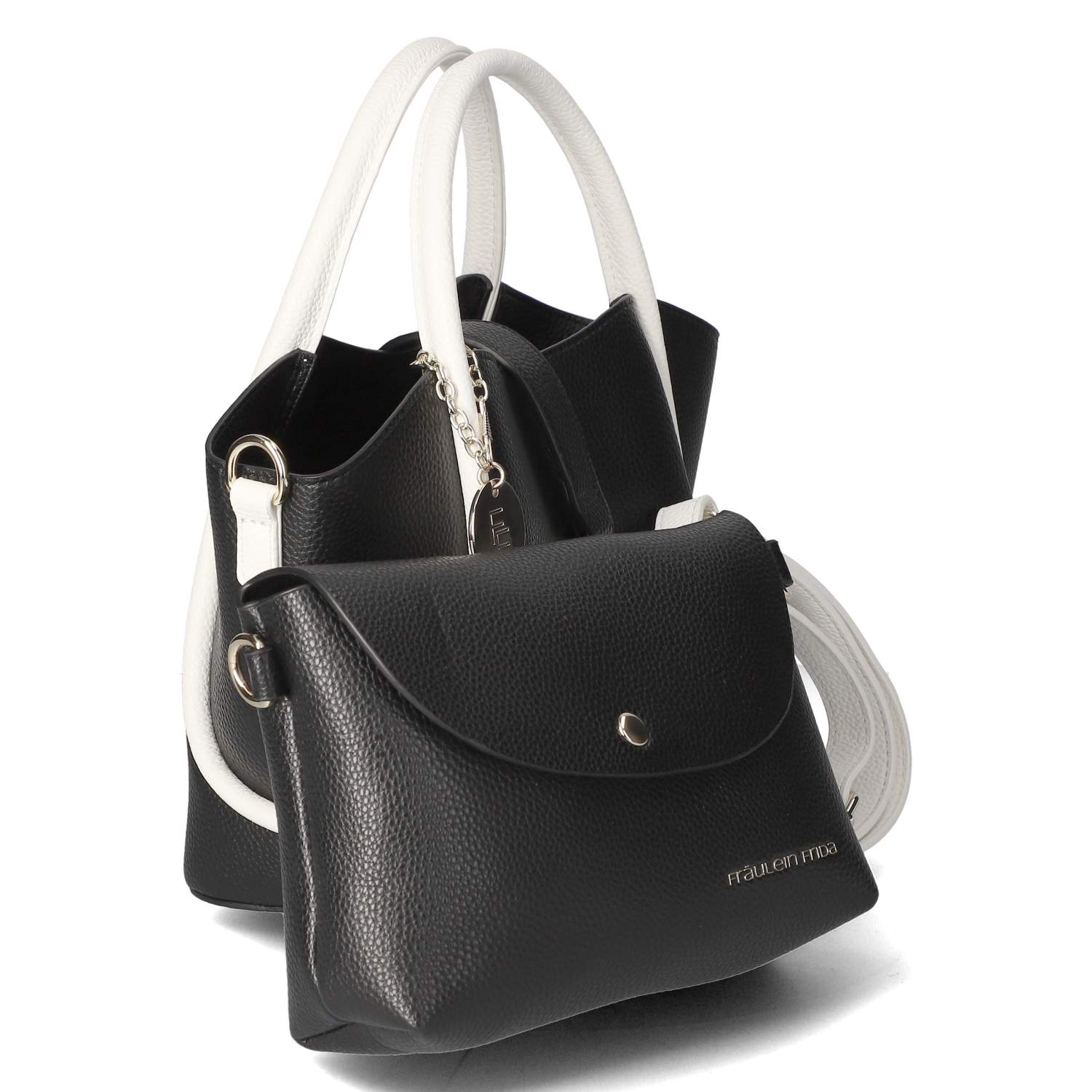 Taschenset - black/white