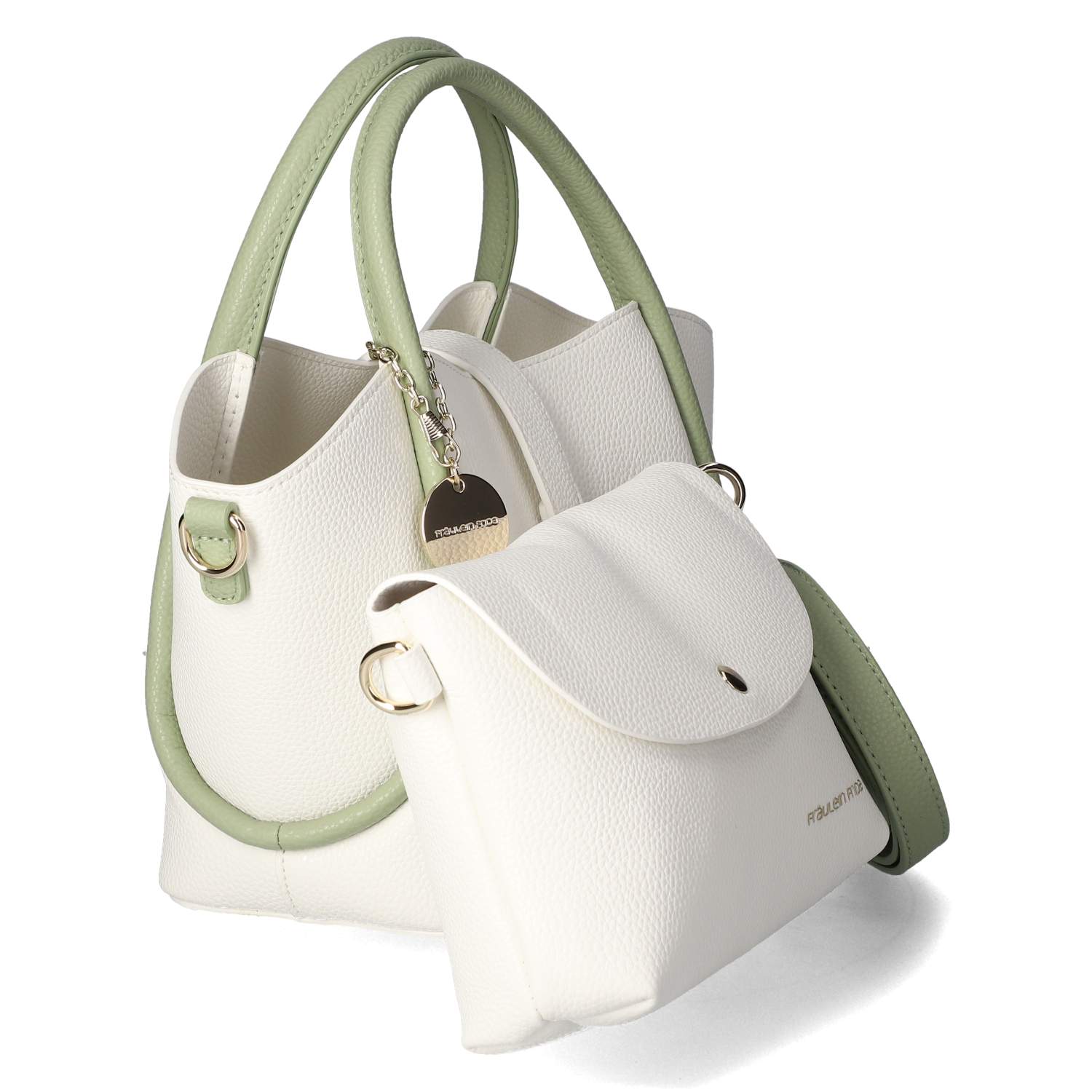 Taschenset - white/green