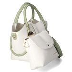 Taschenset - white/green