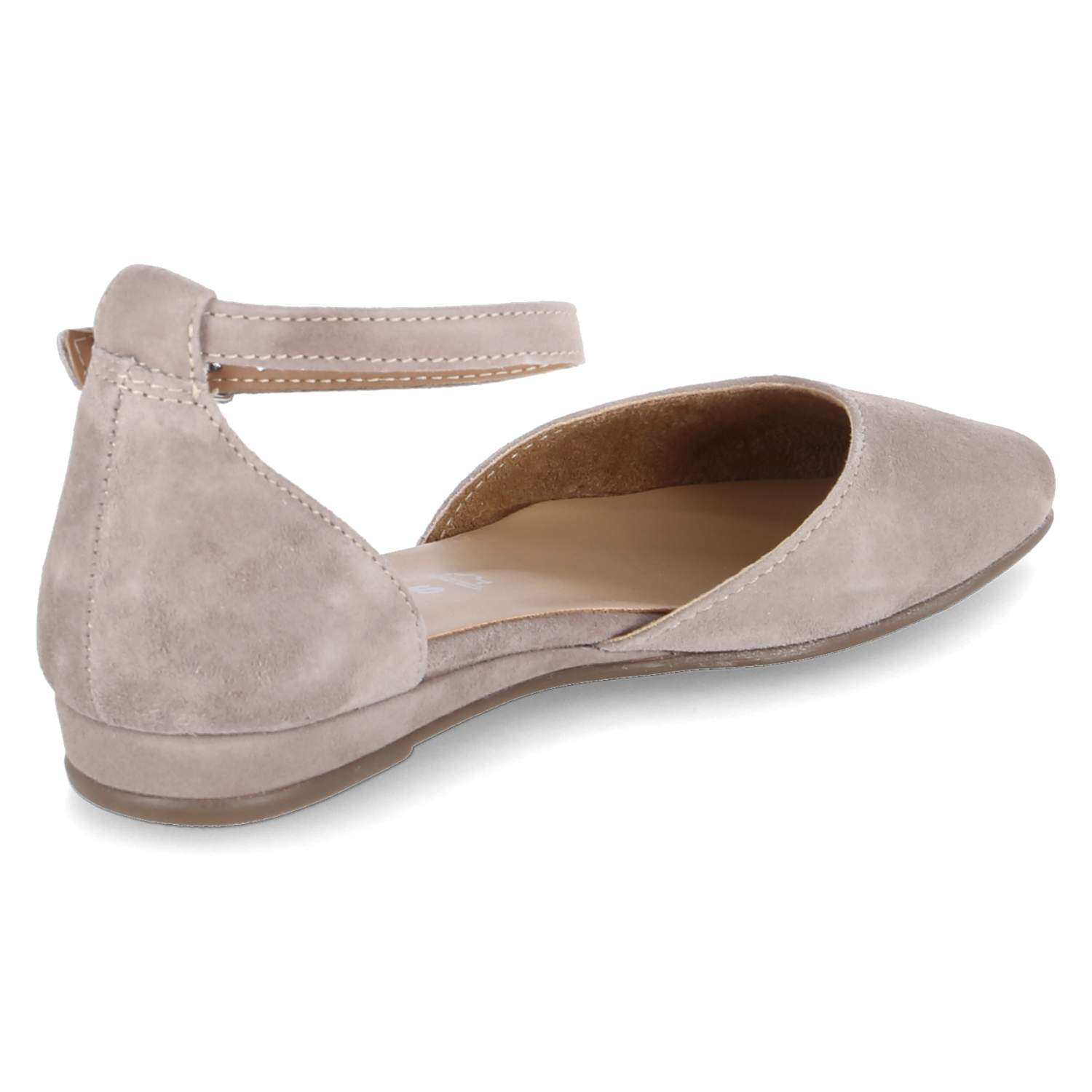 Riemchenballerinas - taupe