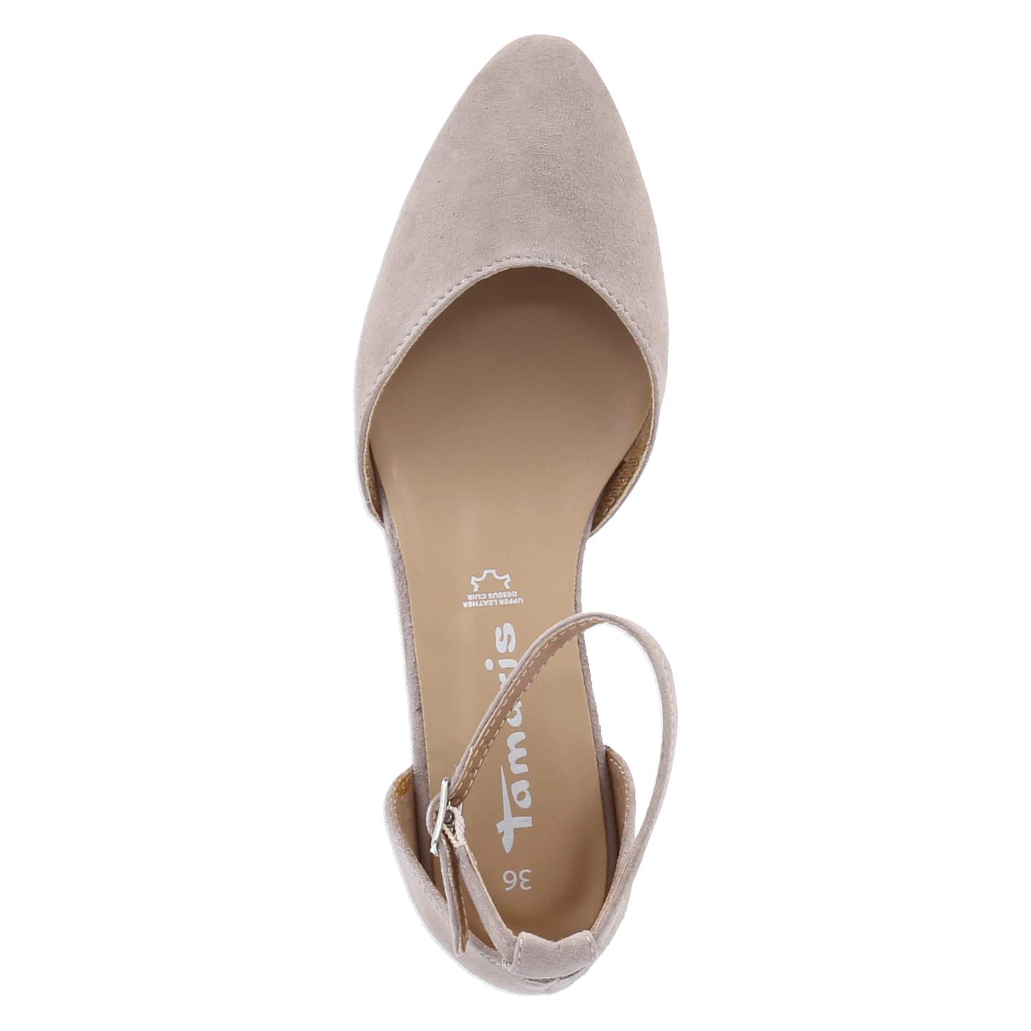 Riemchenballerinas - taupe