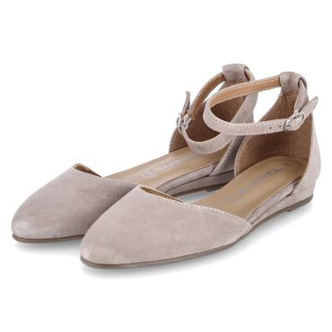 Riemchenballerinas - taupe