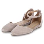 Riemchenballerinas - taupe