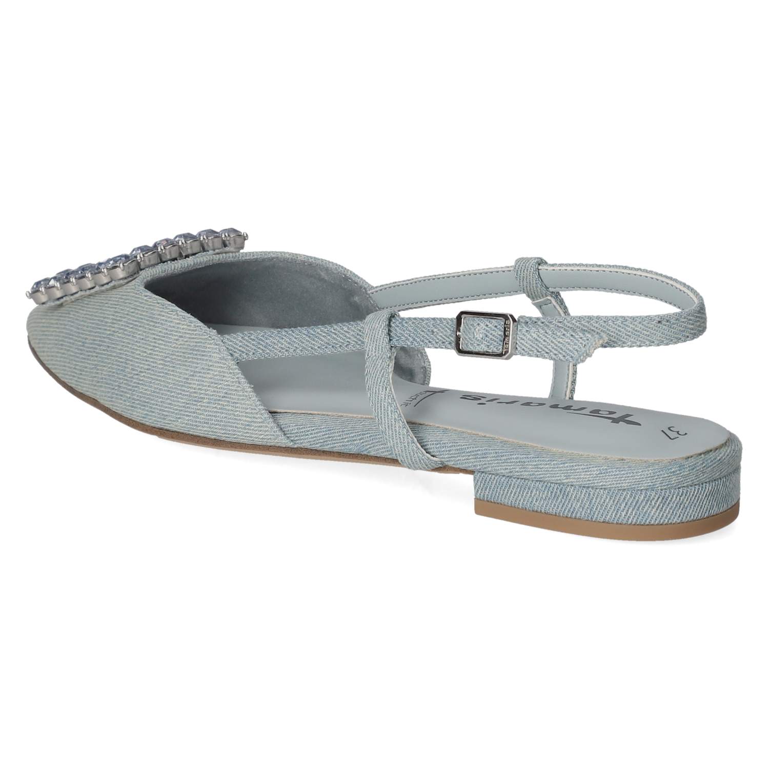 Slingballerinas - denim