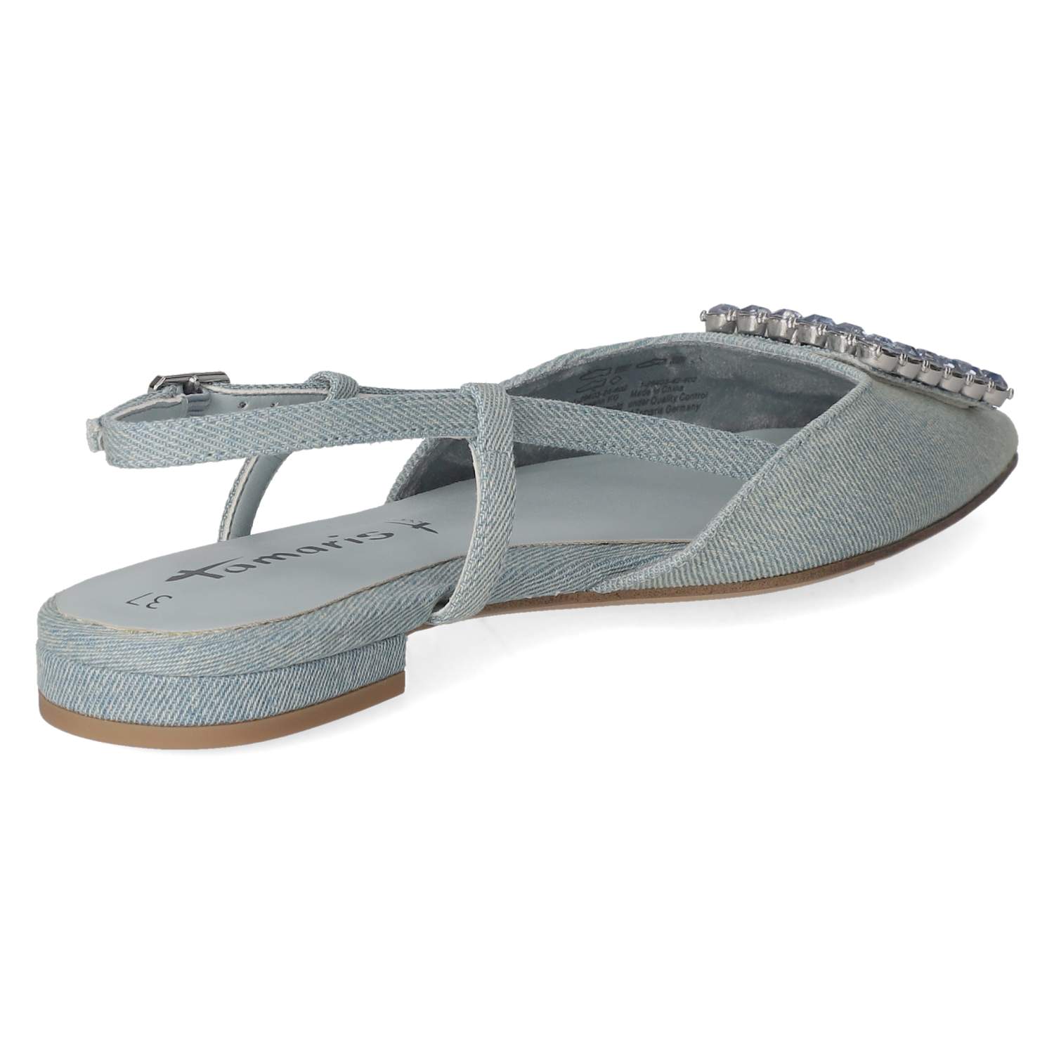 Slingballerinas - denim