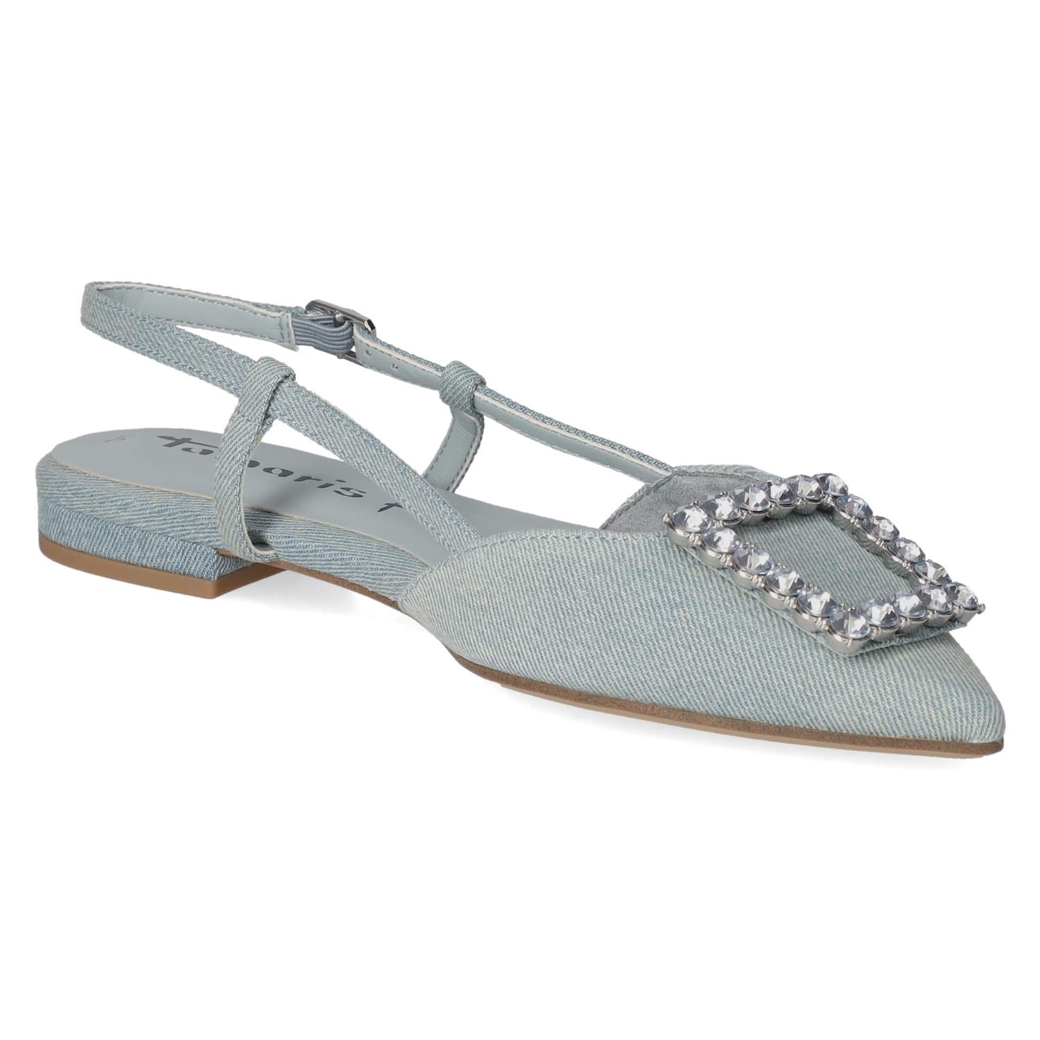 Slingballerinas - denim