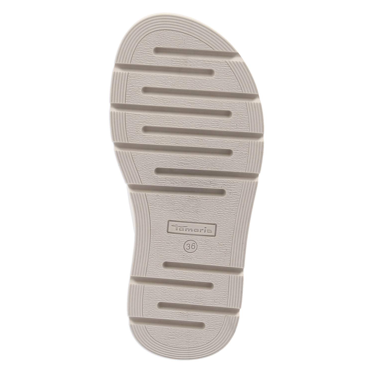 Pantoletten - ivory leather