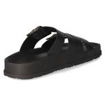 Pantoletten - black leather