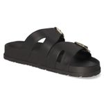 Pantoletten - black leather