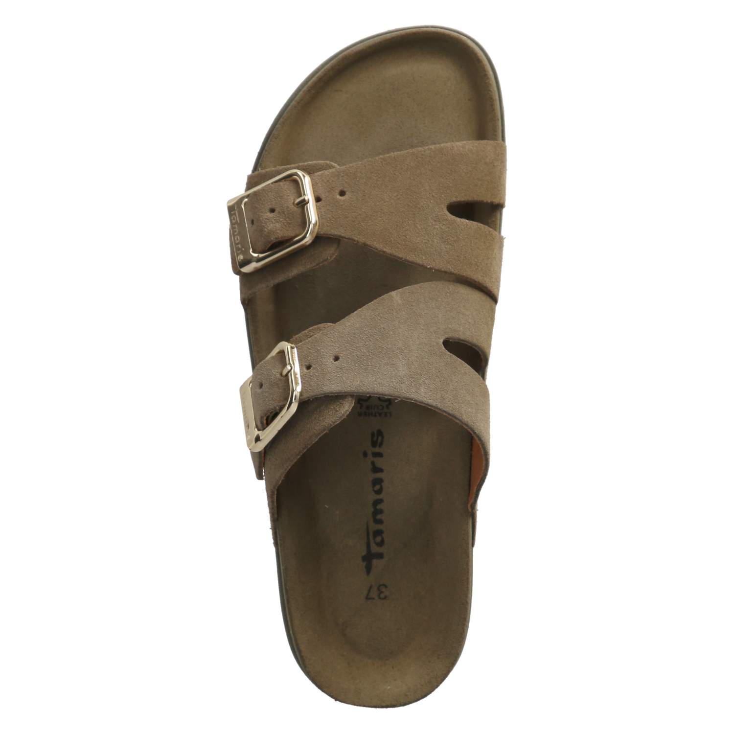 Pantoletten - olive