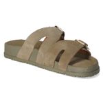 Pantoletten - olive