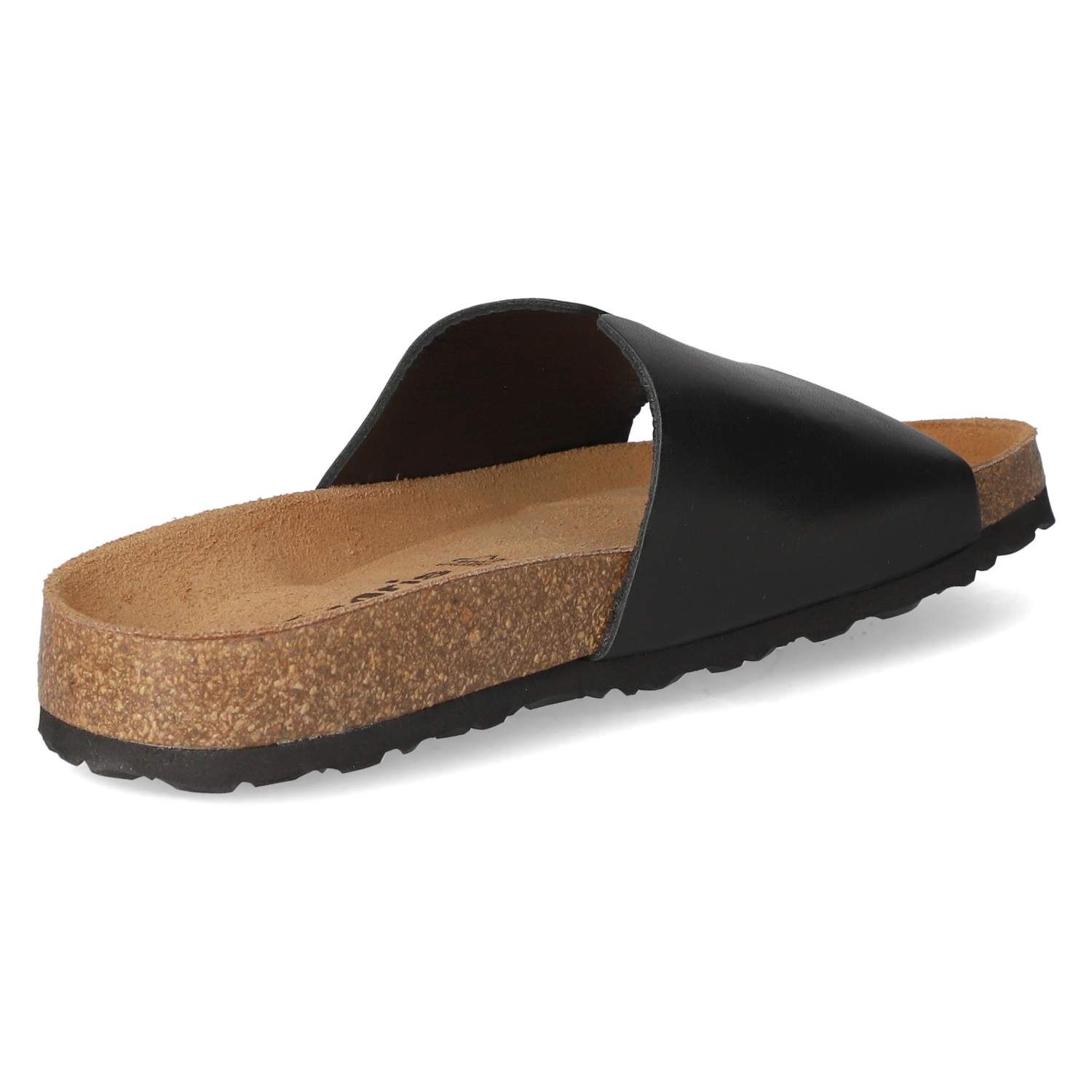 Pantoletten - black leather