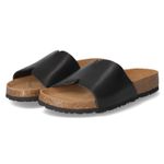 Pantoletten - black leather