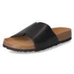 Pantoletten - black leather