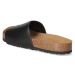 Pantoletten - black leather