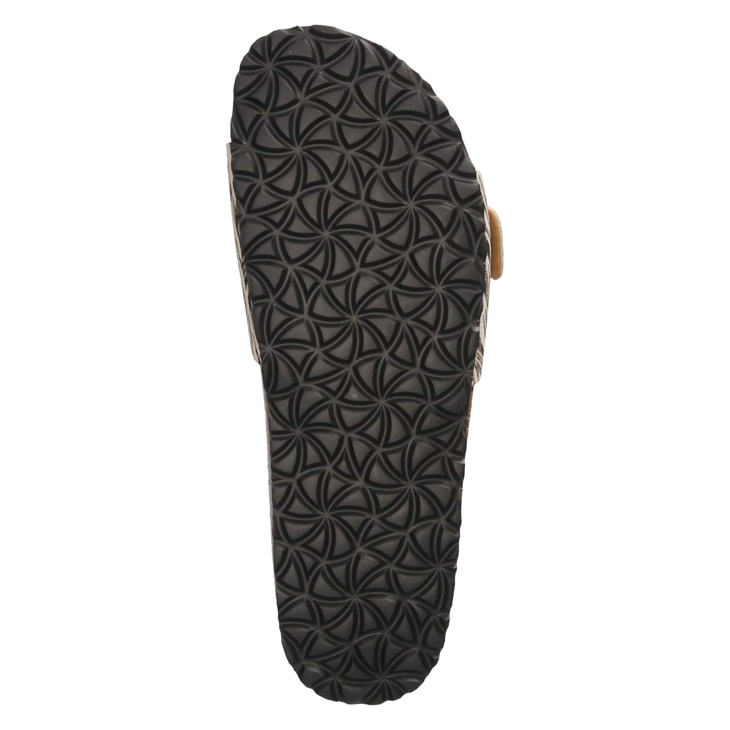Pantoletten - beige comb