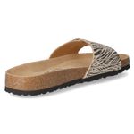 Pantoletten - beige comb