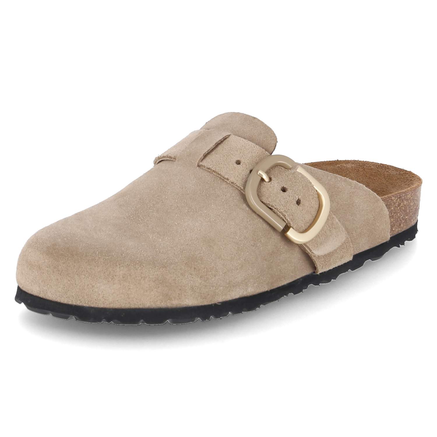 Clogs - taupe
