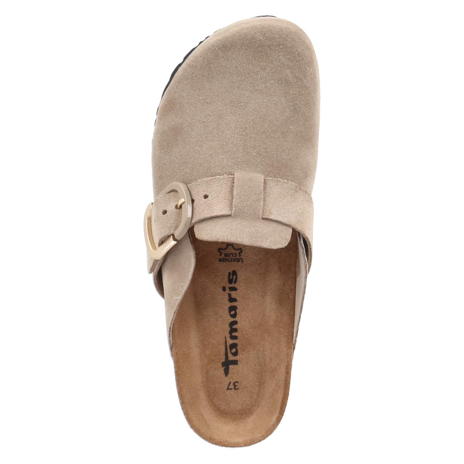 Clogs - taupe