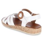 Sandalen - white leather