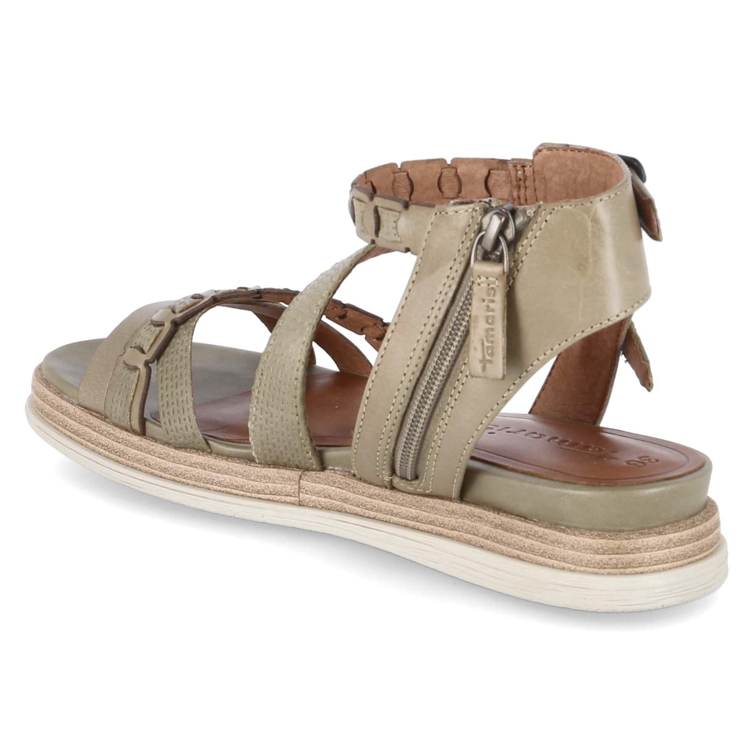 Sandalen - sage