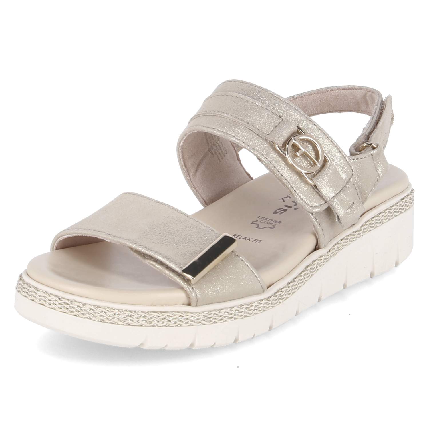 Sandalen - champagne