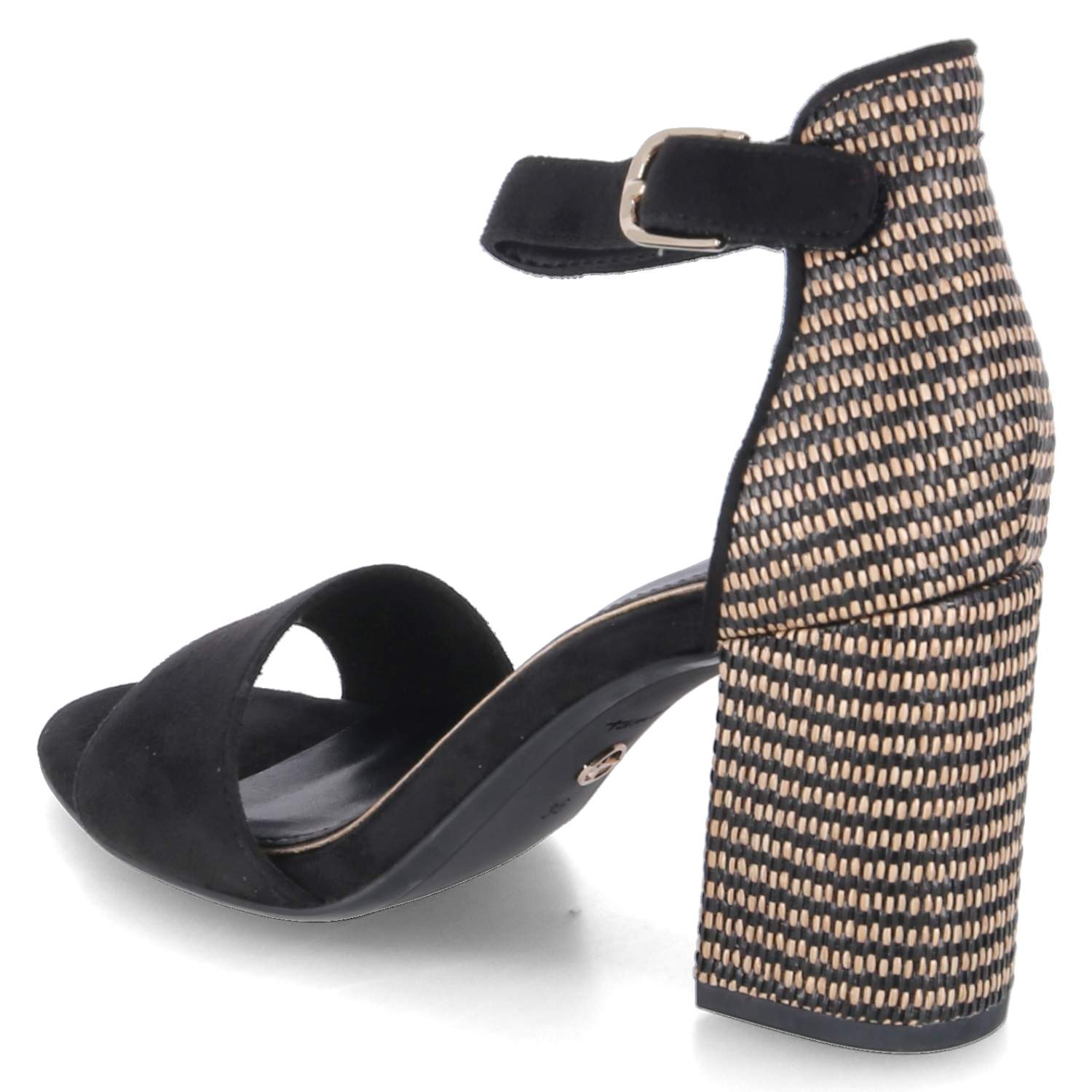 Riemchensandaletten - black comb