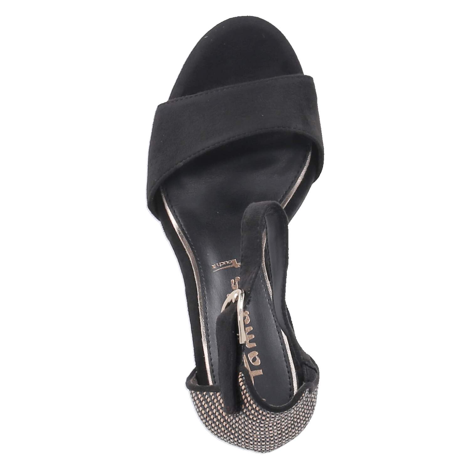 Riemchensandaletten - black comb