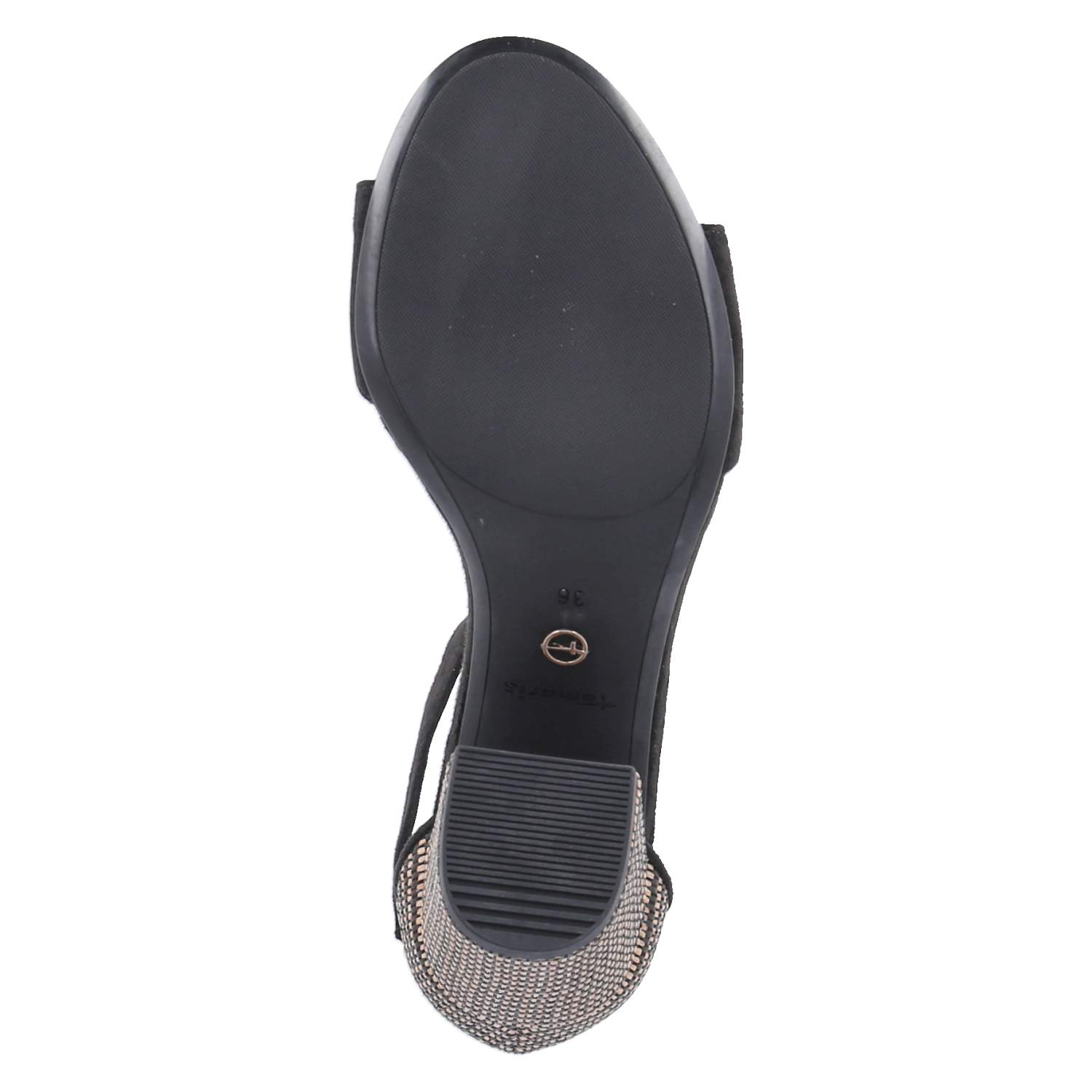 Riemchensandaletten - black comb