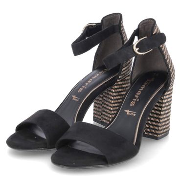 Riemchensandaletten - black comb