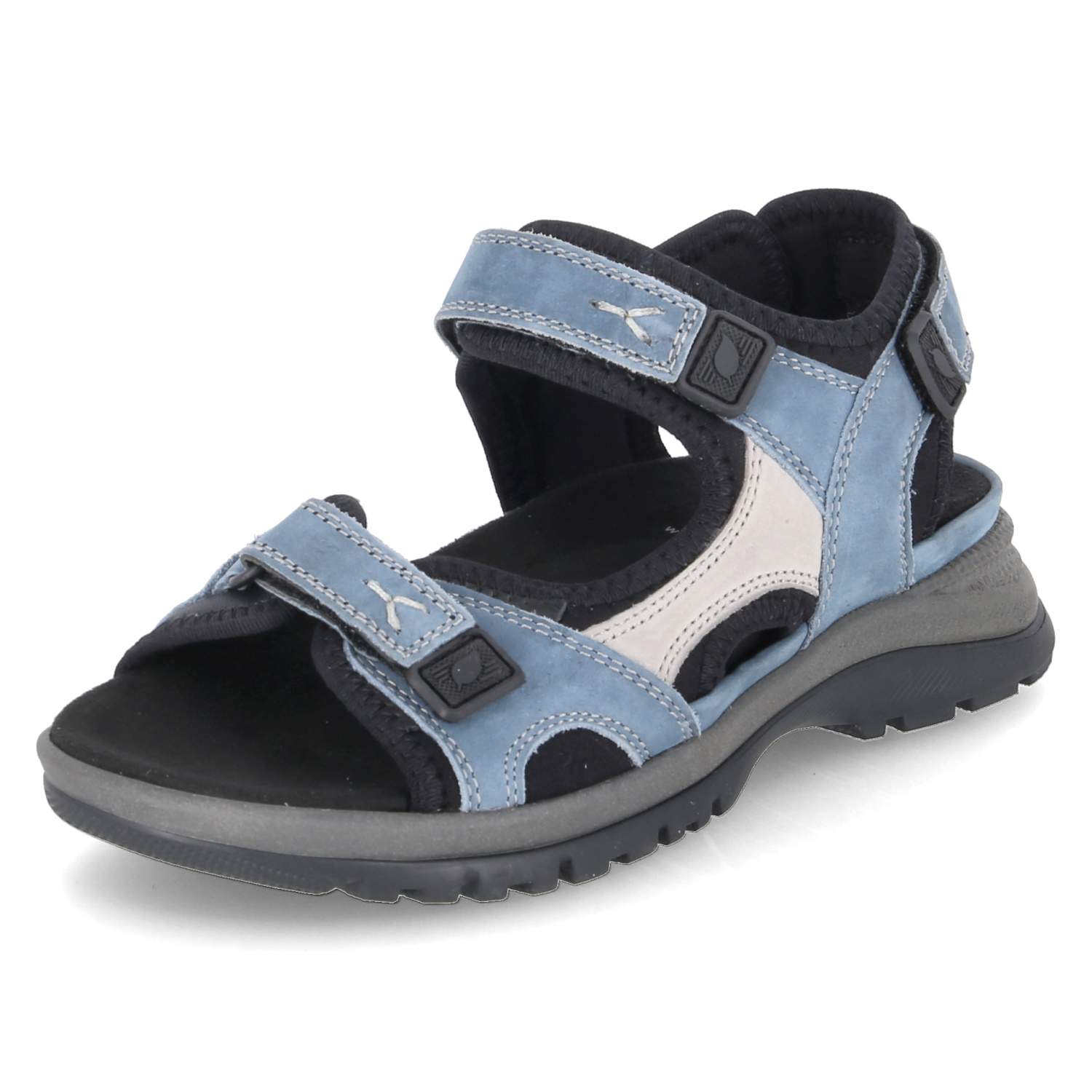 Sandalen H-SORA - schwarz denim stein
