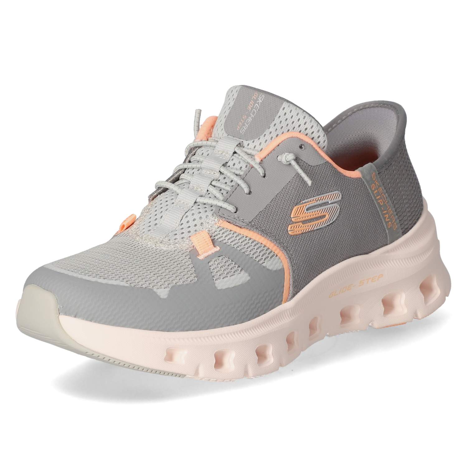 Slip Ins Sneaker GLIDE STEP PRO - gray/orange