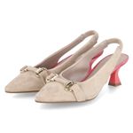 Slingpumps - camel/fragola