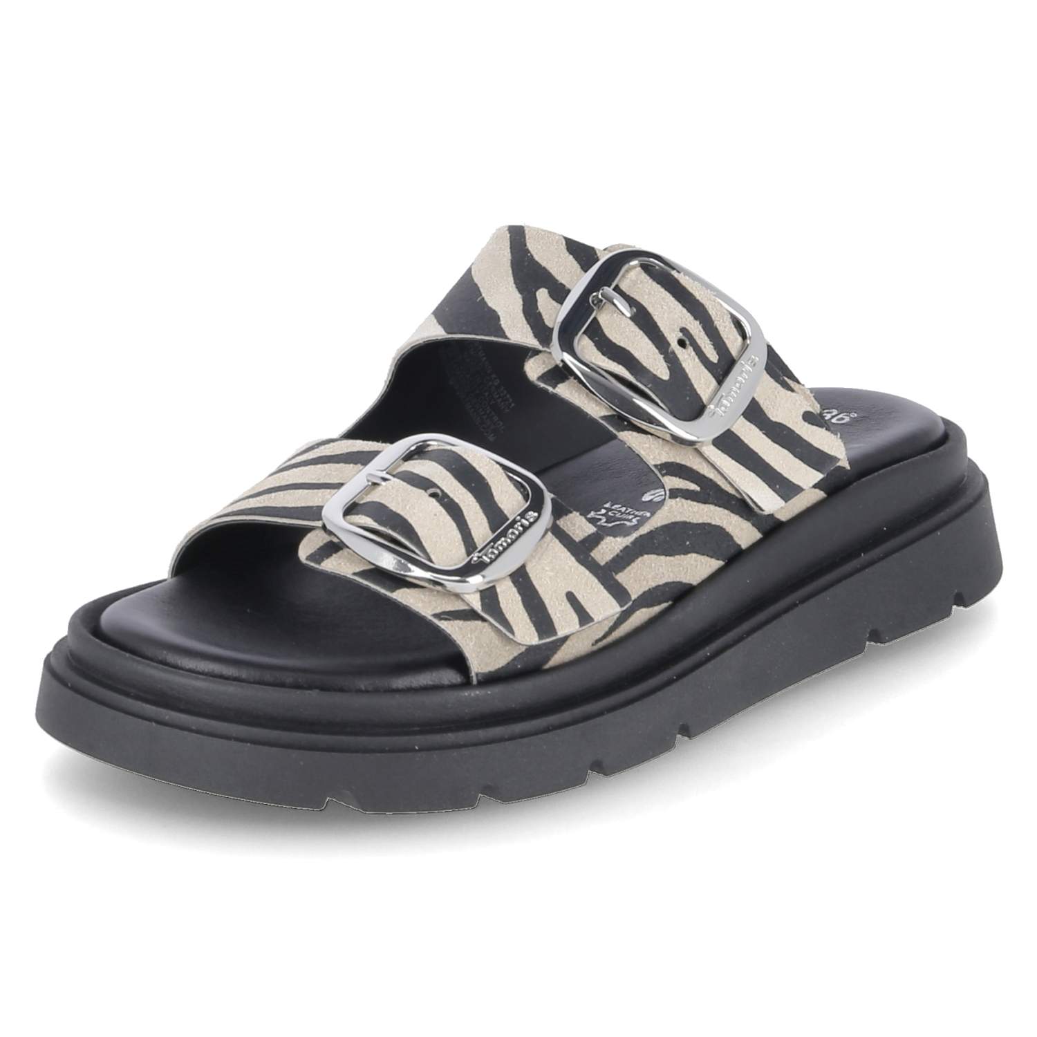 Pantoletten - zebra