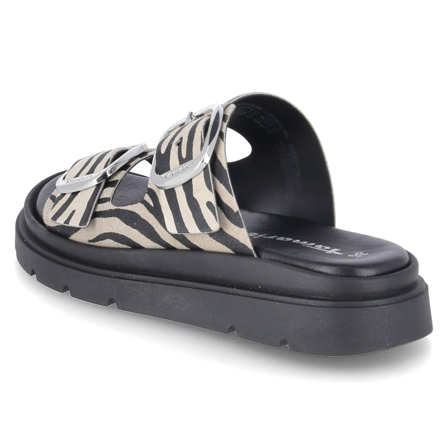 Pantoletten - zebra