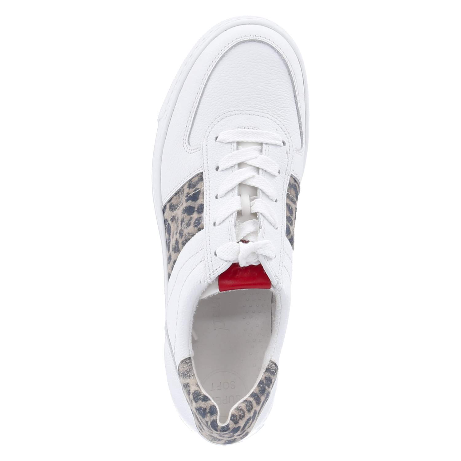 Low Sneaker - white/almond