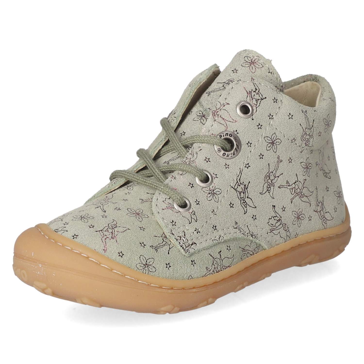Halbschuhe DOTS - eukalyptus