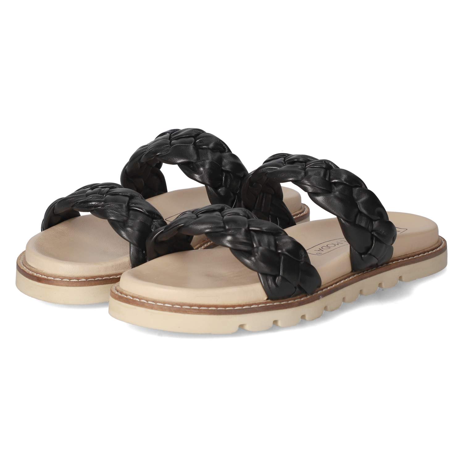Pantoletten - black