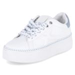 Low Sneaker - white / light blue