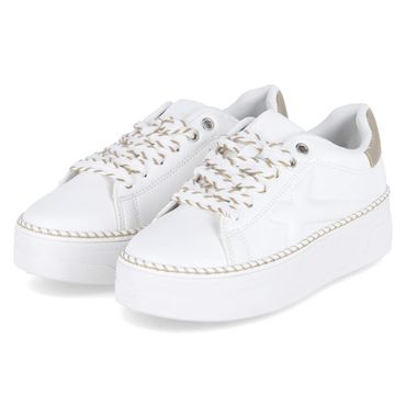 Low Sneaker - white / gold