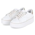 Low Sneaker - white / gold