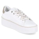 Low Sneaker - white / gold