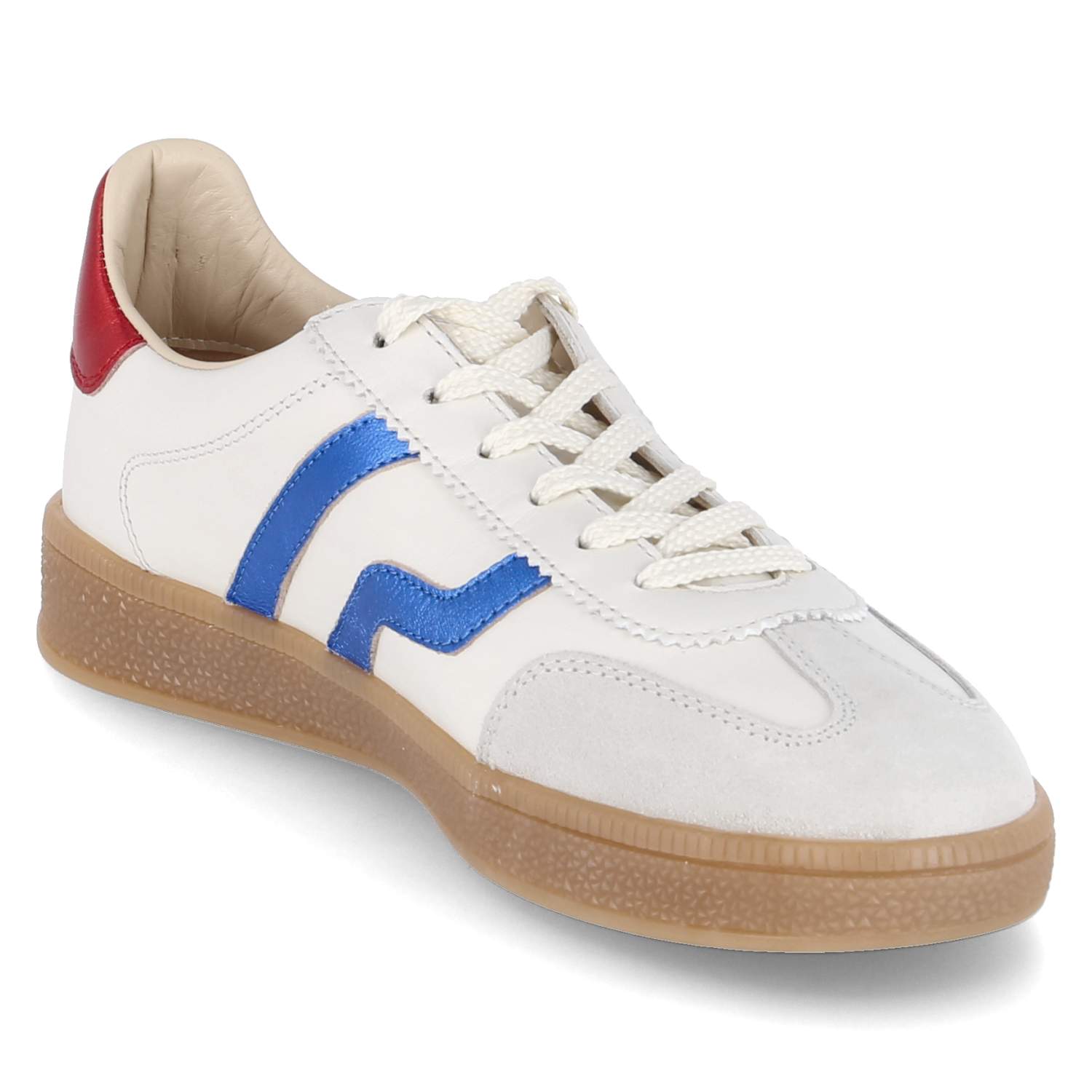 Low Sneaker CUZIMA - white/blue/red