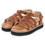Sandalen - cognac