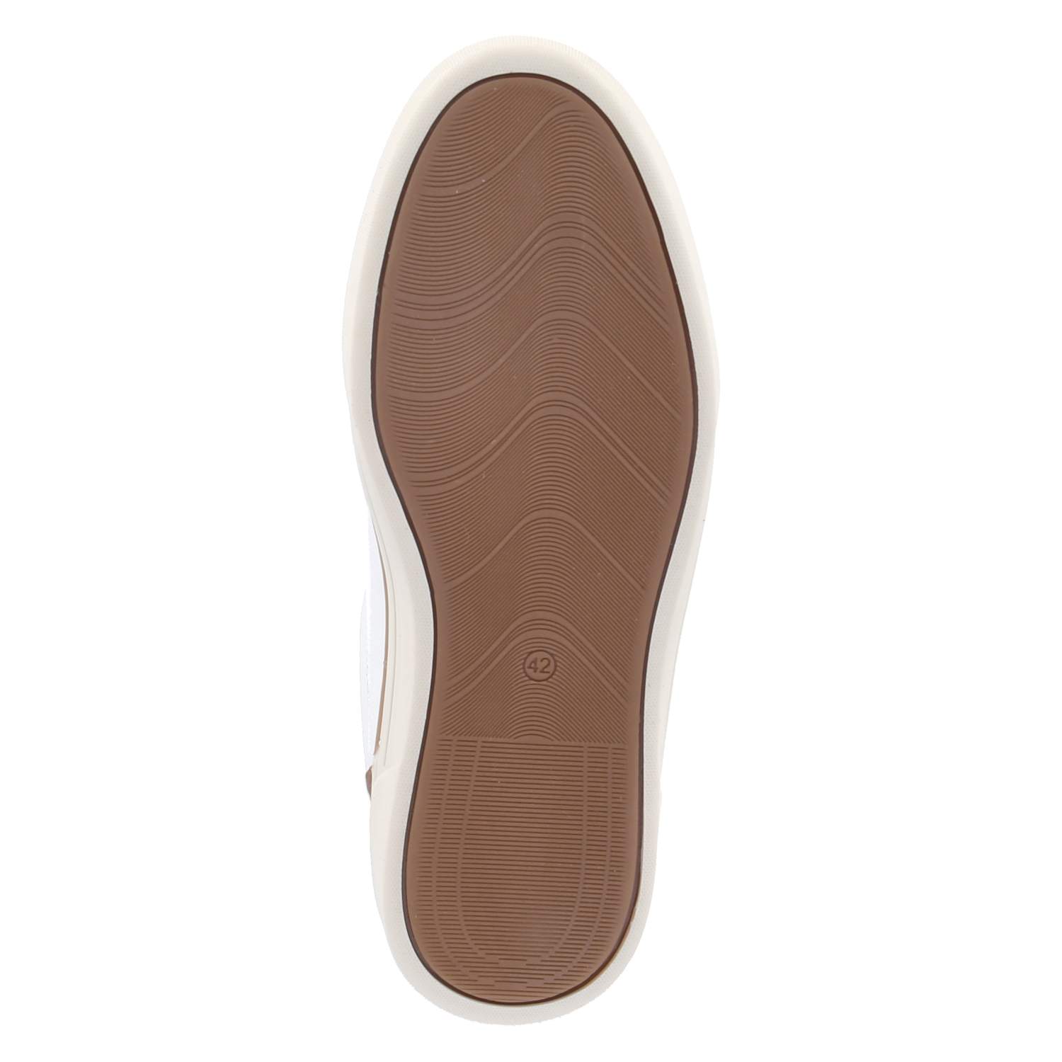 Low Sneaker - white - brown