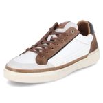 Low Sneaker - white - brown