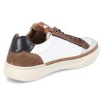 Low Sneaker - white - brown