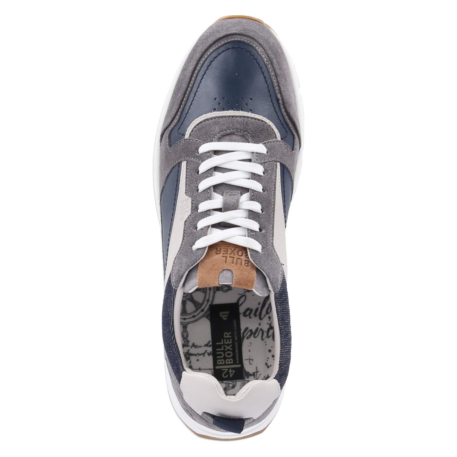 Low Sneaker - grey - navy